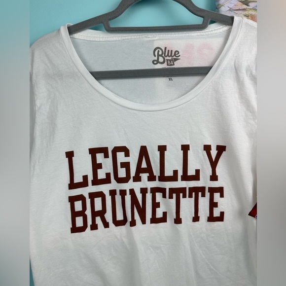 Leggaly Brunette T shirt by Blue 84, size XL, NWT - Picture 2 of 4